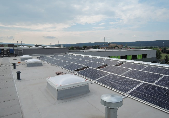 Dach-Photovoltaikanlage